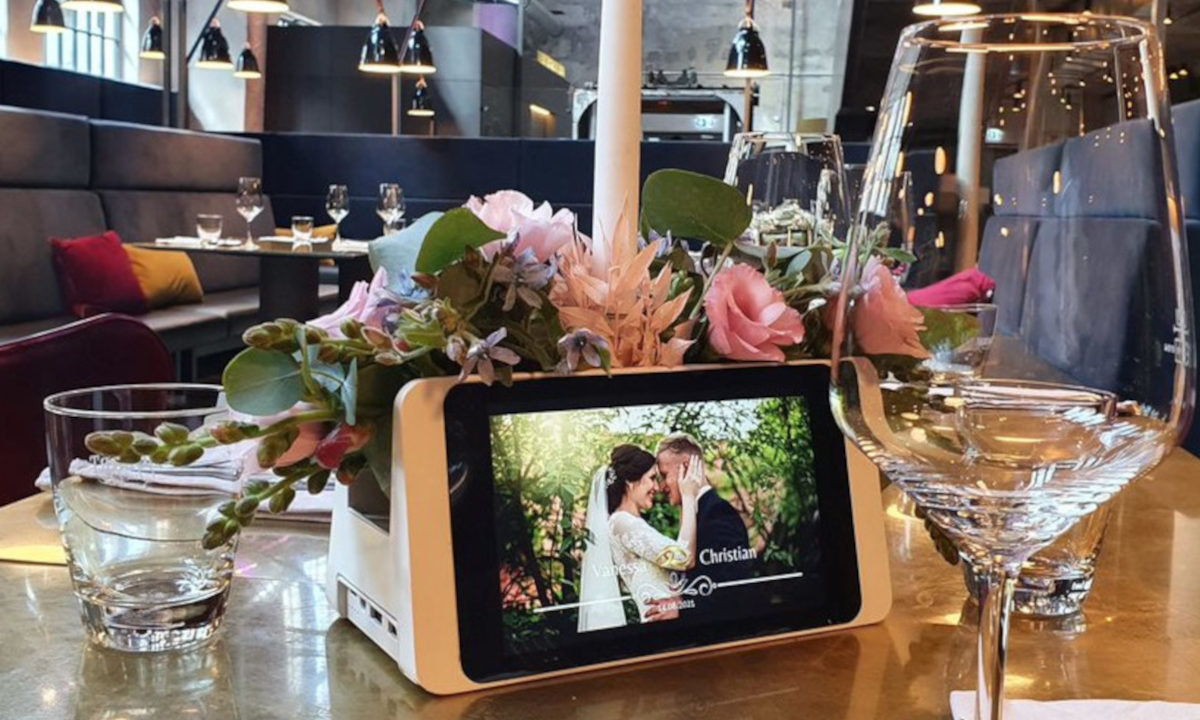 Gimig Hochzeit Smart Table Display